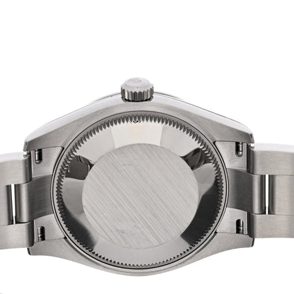 Rolex Stainless Steel 31mm Oyster Perpetual Datejust Watch Bright Blue Roman 278240 4 of 5