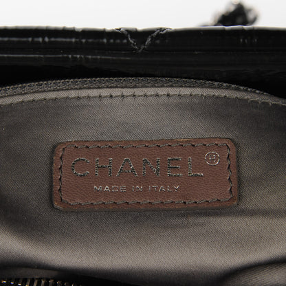 Chanel Patent Petit Timeless Shopping Tote PTT Black 6 of 8