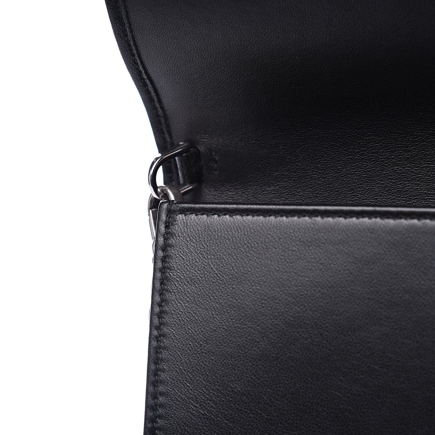 Nappa Impunture Diagramme Chain Wallet Black