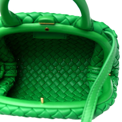 Bottega Veneta Nappa Intreccio Mini Padded Handle Bag Parakeet 5 of 9