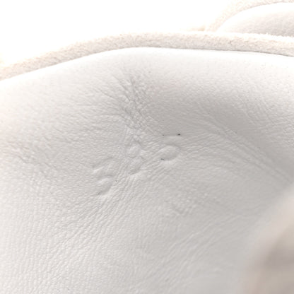 Hermes Air Mesh Suede Goatskin Bouncing Sneakers 38.5 Gris Lulea White 9 of 11