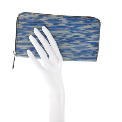 Louis Vuitton Epi Zippy Wallet Denim Light 2 of 6
