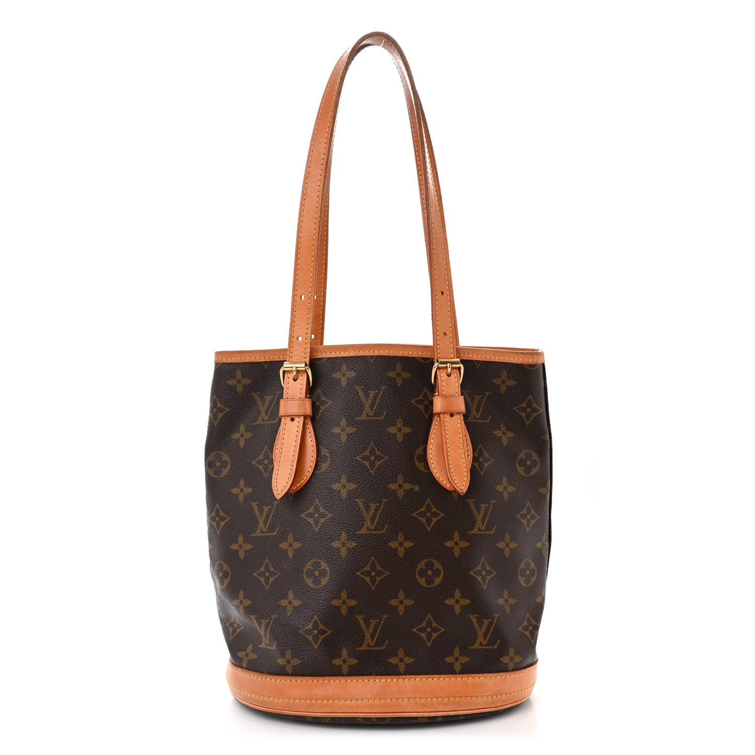 Louis Vuitton Monogram Petit Bucket 23 1 of 11