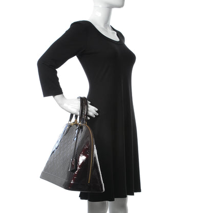 Louis Vuitton Vernis Alma GM Amarante 2 of 7