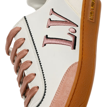 Louis Vuitton Calfskin Frontrow Sneakers 39 Rose Clair 10 of 11
