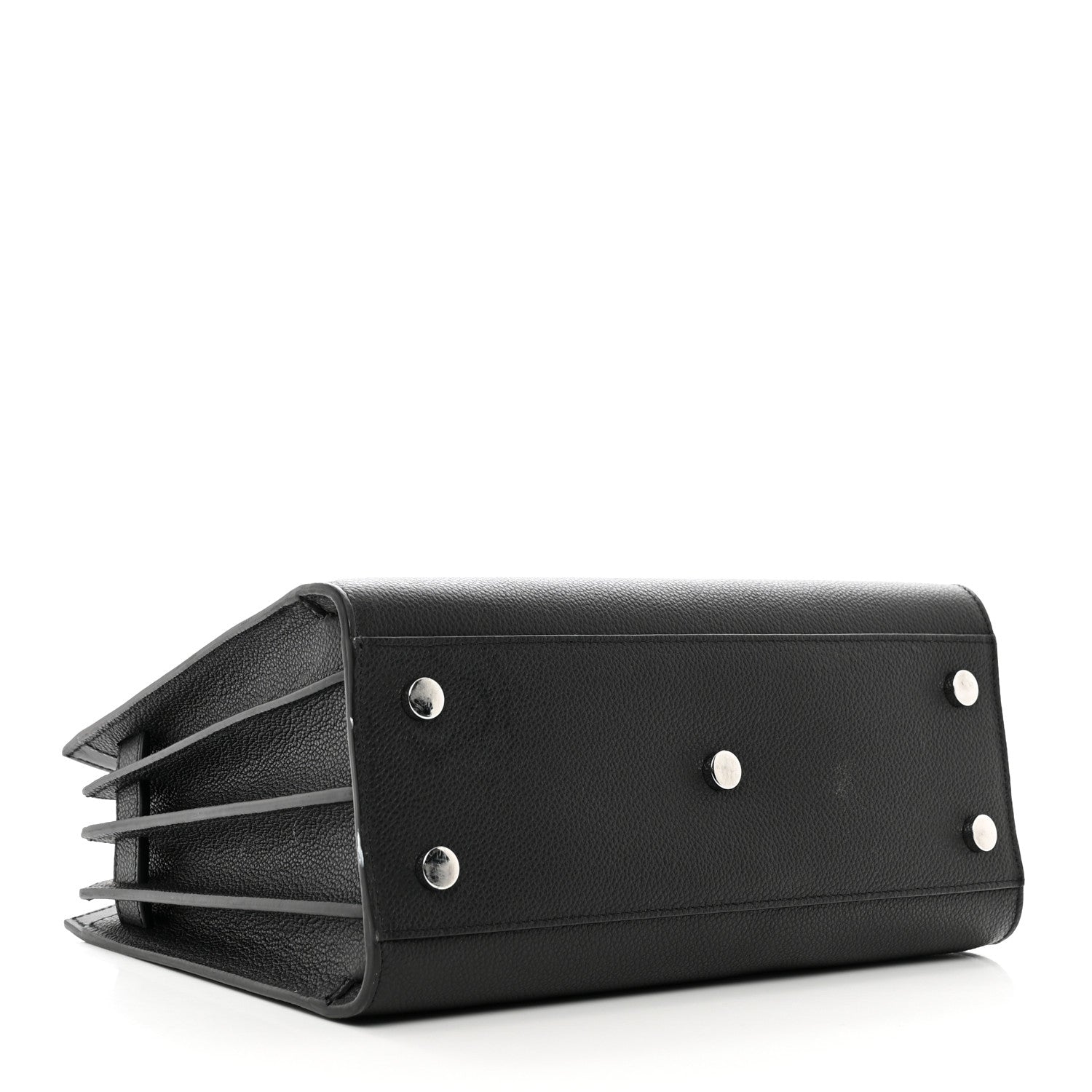 Saint Laurent Grained Calfskin Baby Sac De Jour Black 4 of 9