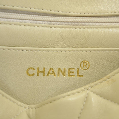 Chanel Lambskin Quilted Flap Bag Beige 9 of 10