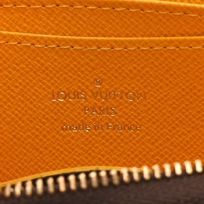 Louis Vuitton Monogram 2022 Christmas Animation New York Soho Zippy Coin Purse Yellow 6 of 8