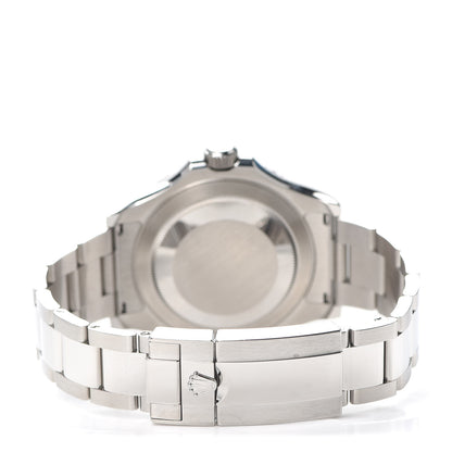 Rolex Stainless Steel Platinum 40mm Oyster Perpetual Date Yacht-Master Watch Slate 126622 3 of 6