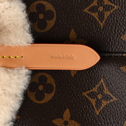Louis Vuitton Monogram Shearling Cozygram Neonoe BB 6 of 10