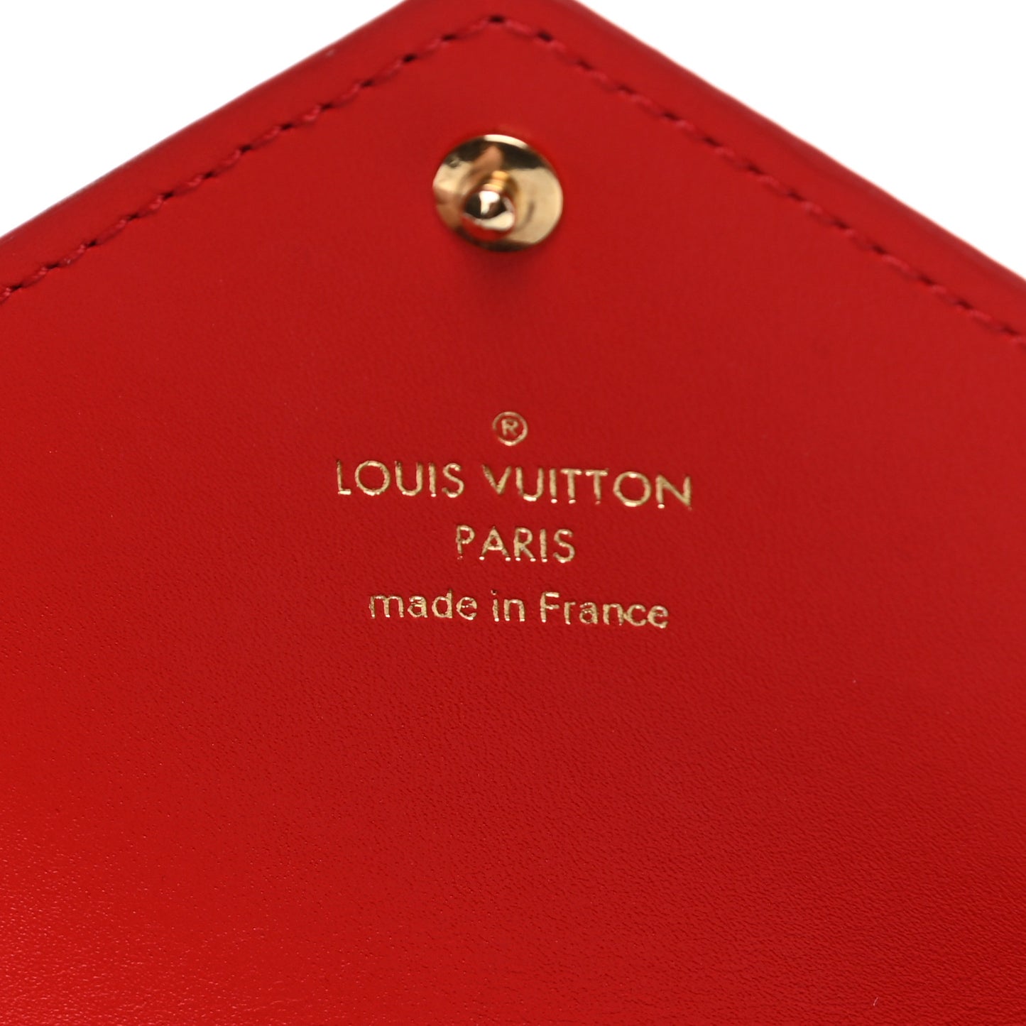 Monogram Medium Kirigami Pochette Insert Coquelicot