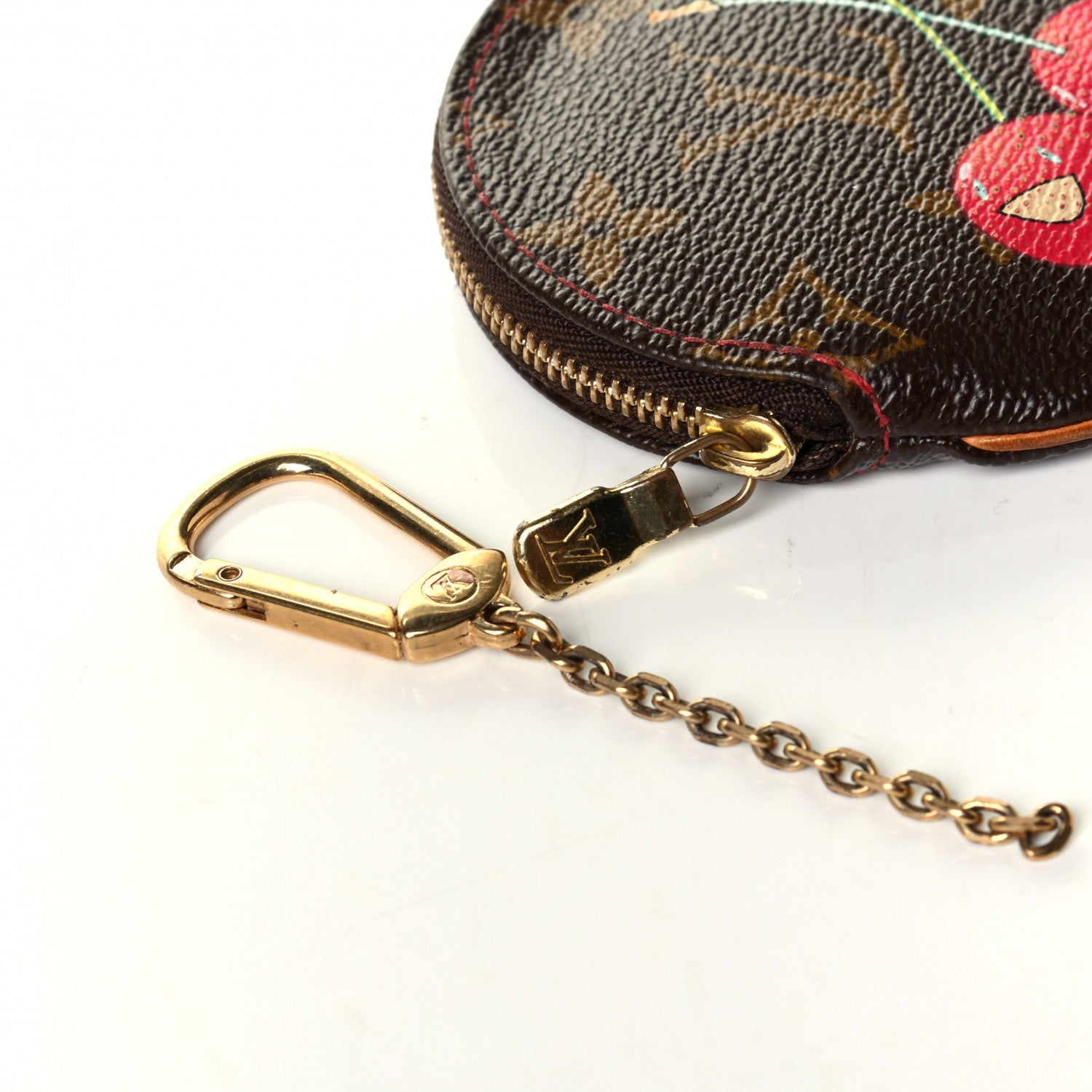 Louis Vuitton Monogram Cerises Round Coin Purse 6 of 6