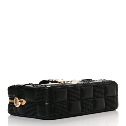 Louis Vuitton Lambskin Damier Quilt Troca PM Black 5 of 13