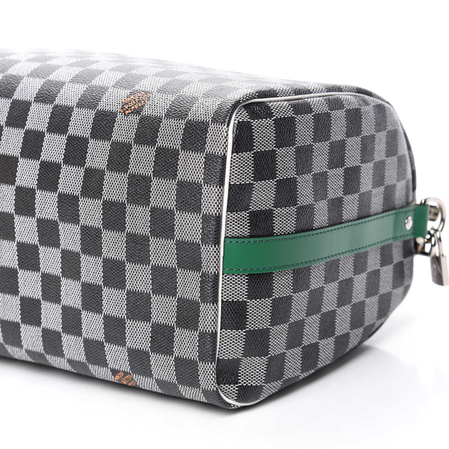 Louis Vuitton Damier Speedy Bandouliere 30 Black White 7 of 14