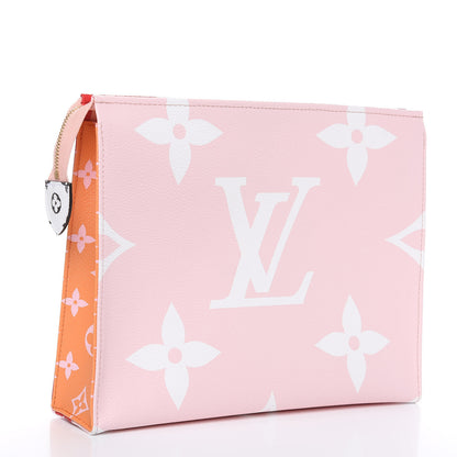 Louis Vuitton Monogram Giant Toiletry Pouch 26 Rouge 3 of 9