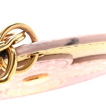 Louis Vuitton Monogram By The Pool Illustre Bag Charm Key Holder Light Pink 4 of 5