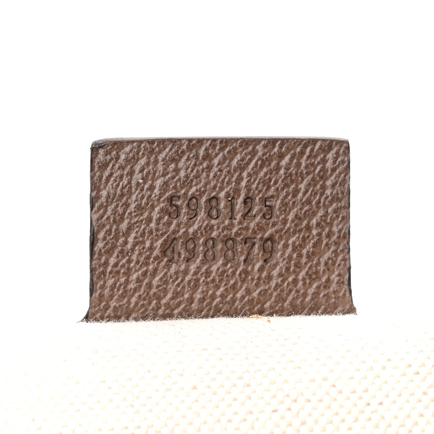 GG Supreme Monogram Web Small Ophidia Half Moon Hobo Brown