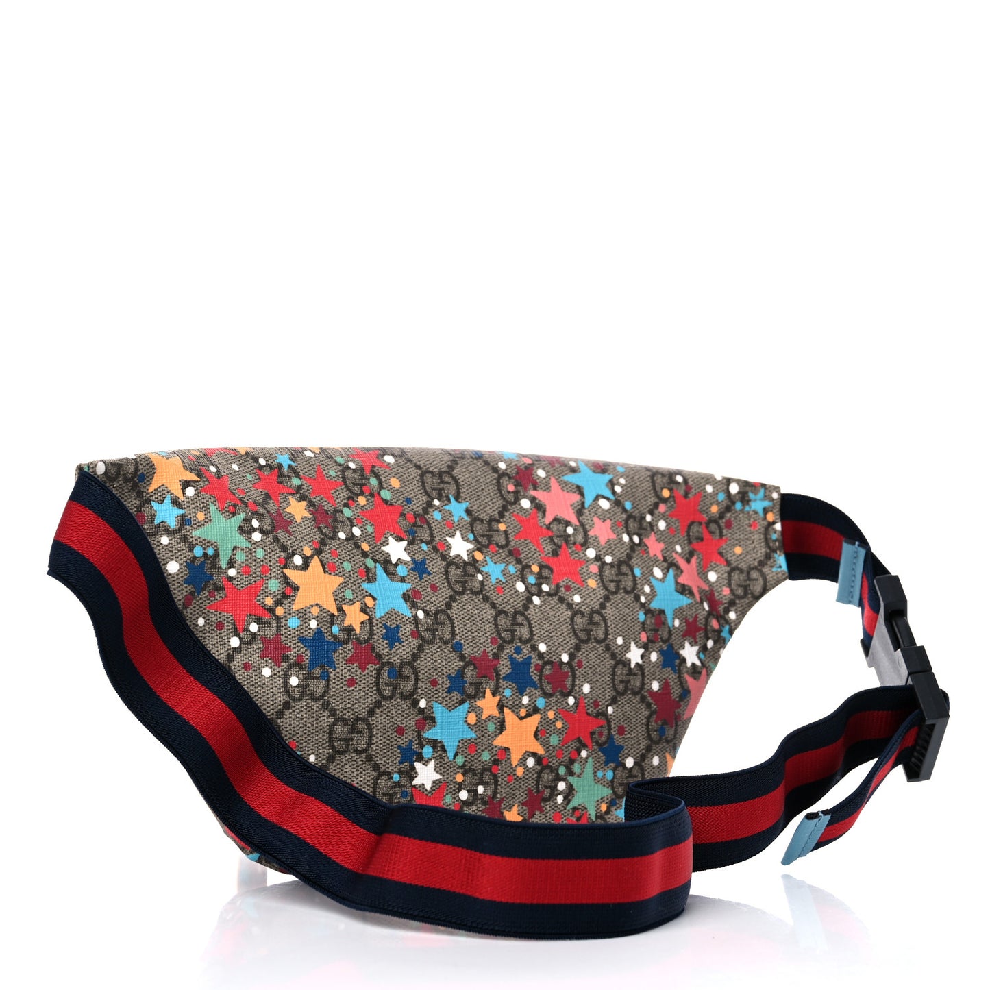 GG Supreme Monogram Childrens Star Print Belt Bag Multicolor