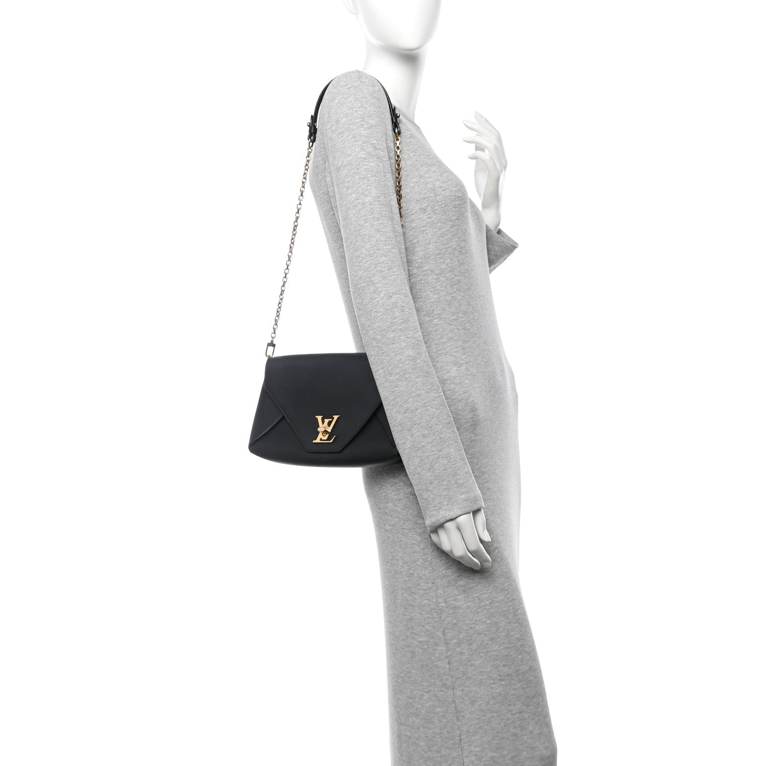 Louis Vuitton Calfskin Love Note Black 2 of 10