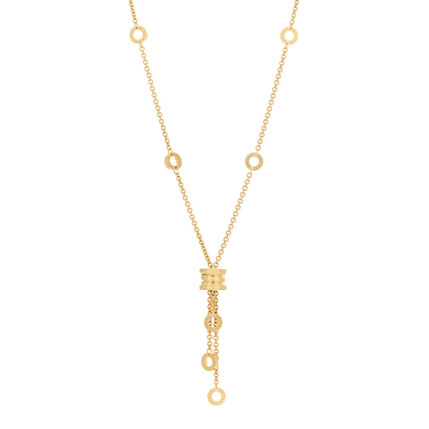 18K Yellow Gold B.Zero1 Lavalier Necklace