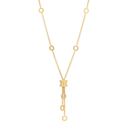 Bulgari 18K Yellow Gold B.Zero1 Lavalier Necklace 1 of 6