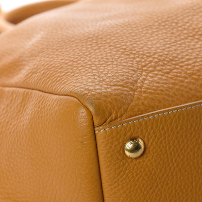 Prada Vitello Daino Top Handle Zip Tote Ocra 7 of 12