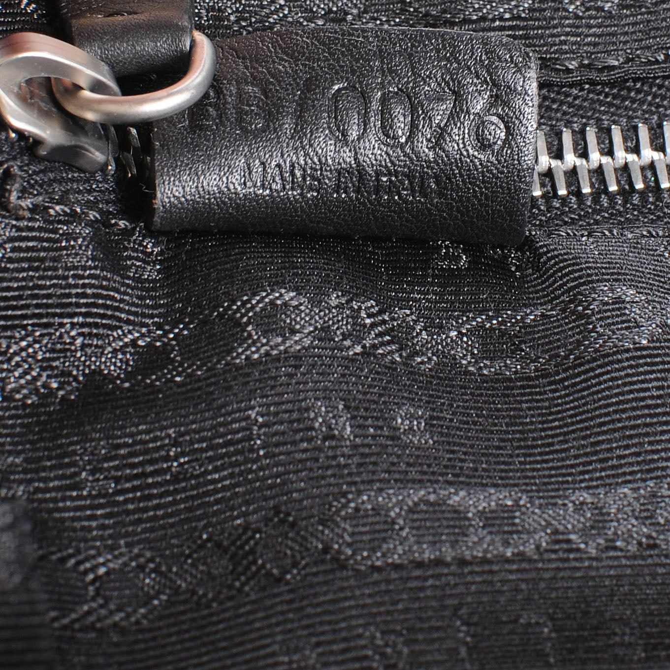 Leather Boogie Tote Black