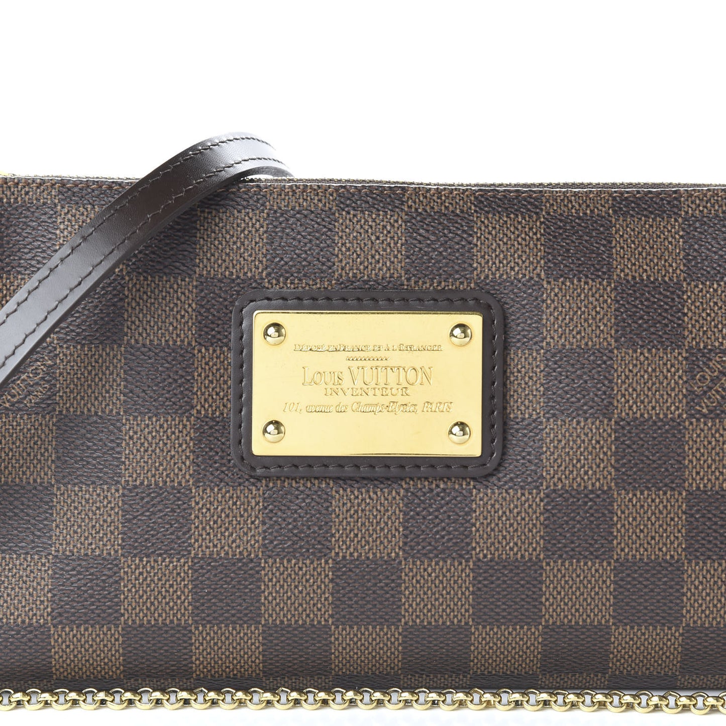 Damier Ebene Eva Clutch