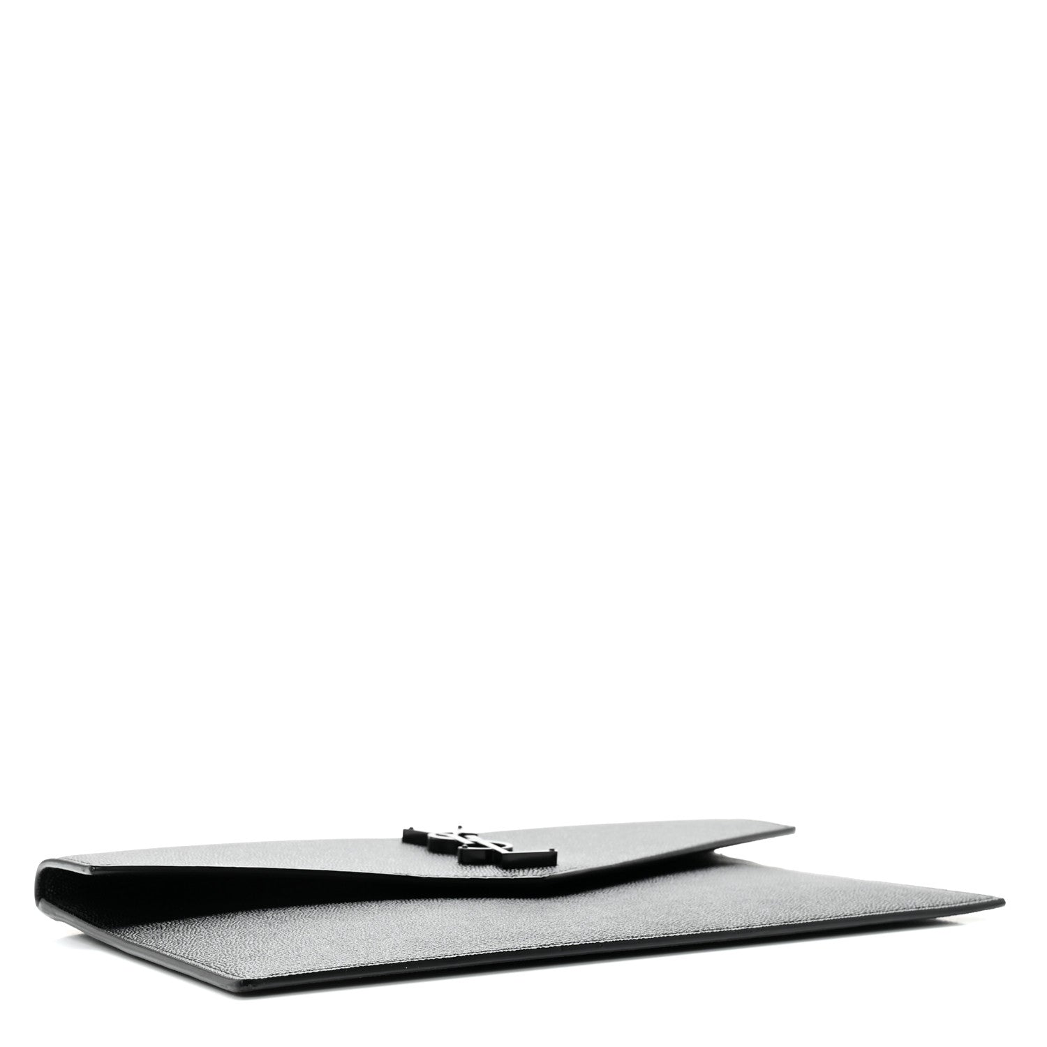 Saint Laurent Grain De Poudre Uptown Pouch Black 4 of 8