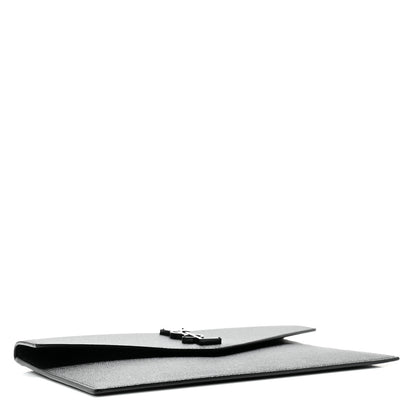 Saint Laurent Grain De Poudre Uptown Pouch Black 4 of 8