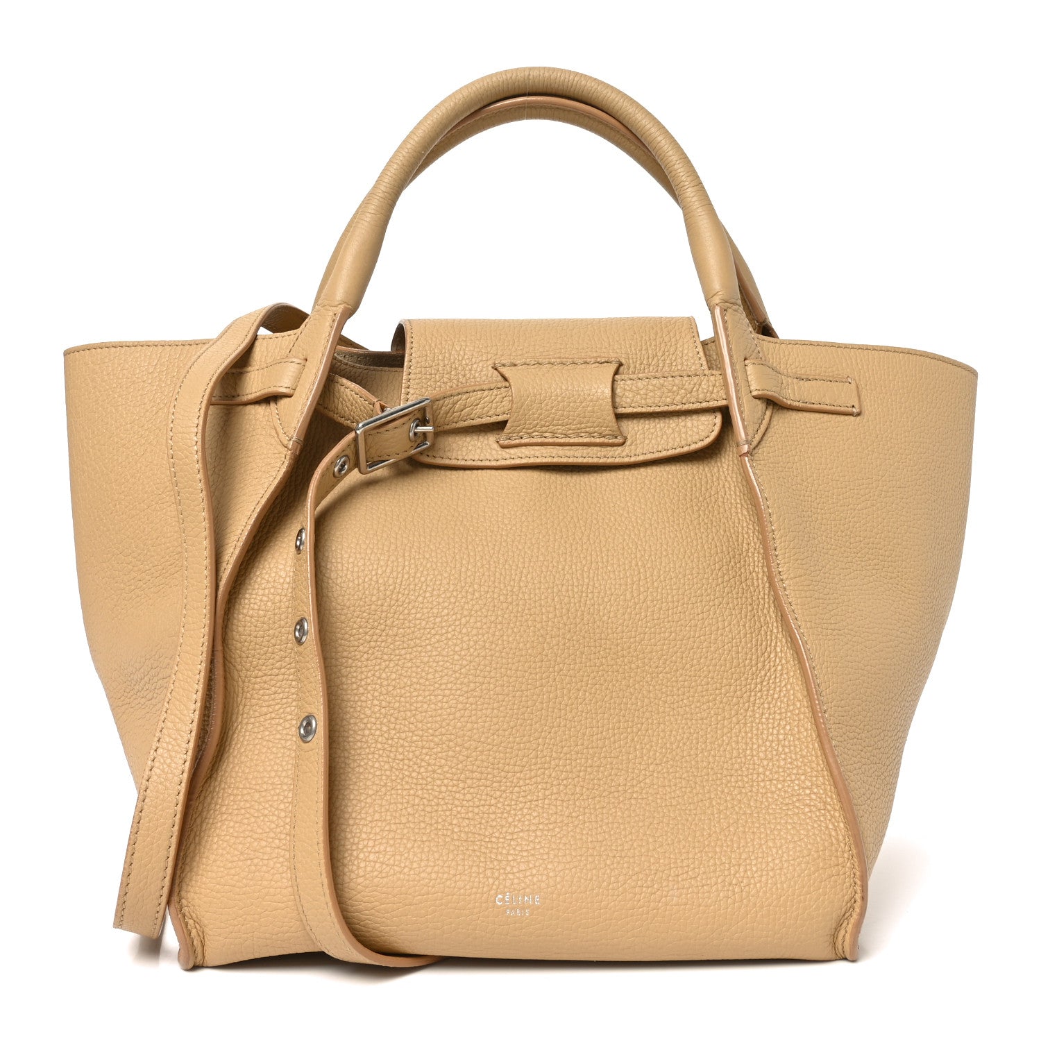 Celine Supple Grained Calfskin Small Big Bag Sand 1 of 9