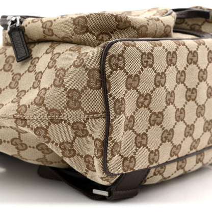 Gucci Monogram Backpack Dark Brown 9 of 12