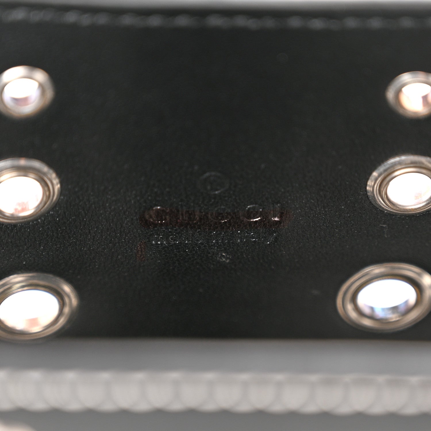 Gucci Patent Ha Ha Ha Jackie 1961 Eyelet Hobo Black 6 of 9