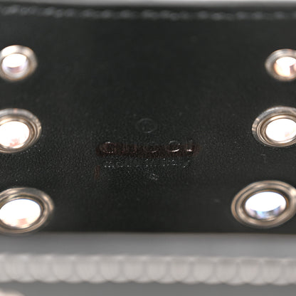 Gucci Patent Ha Ha Ha Jackie 1961 Eyelet Hobo Black 6 of 9