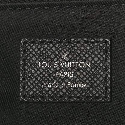 Louis Vuitton Taiga Slim Briefcase Black 6 of 8