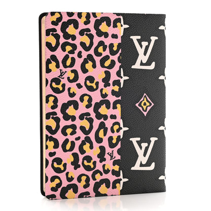 Louis Vuitton Monogram Wild At Heart Clemence Notebook Black 3 of 8