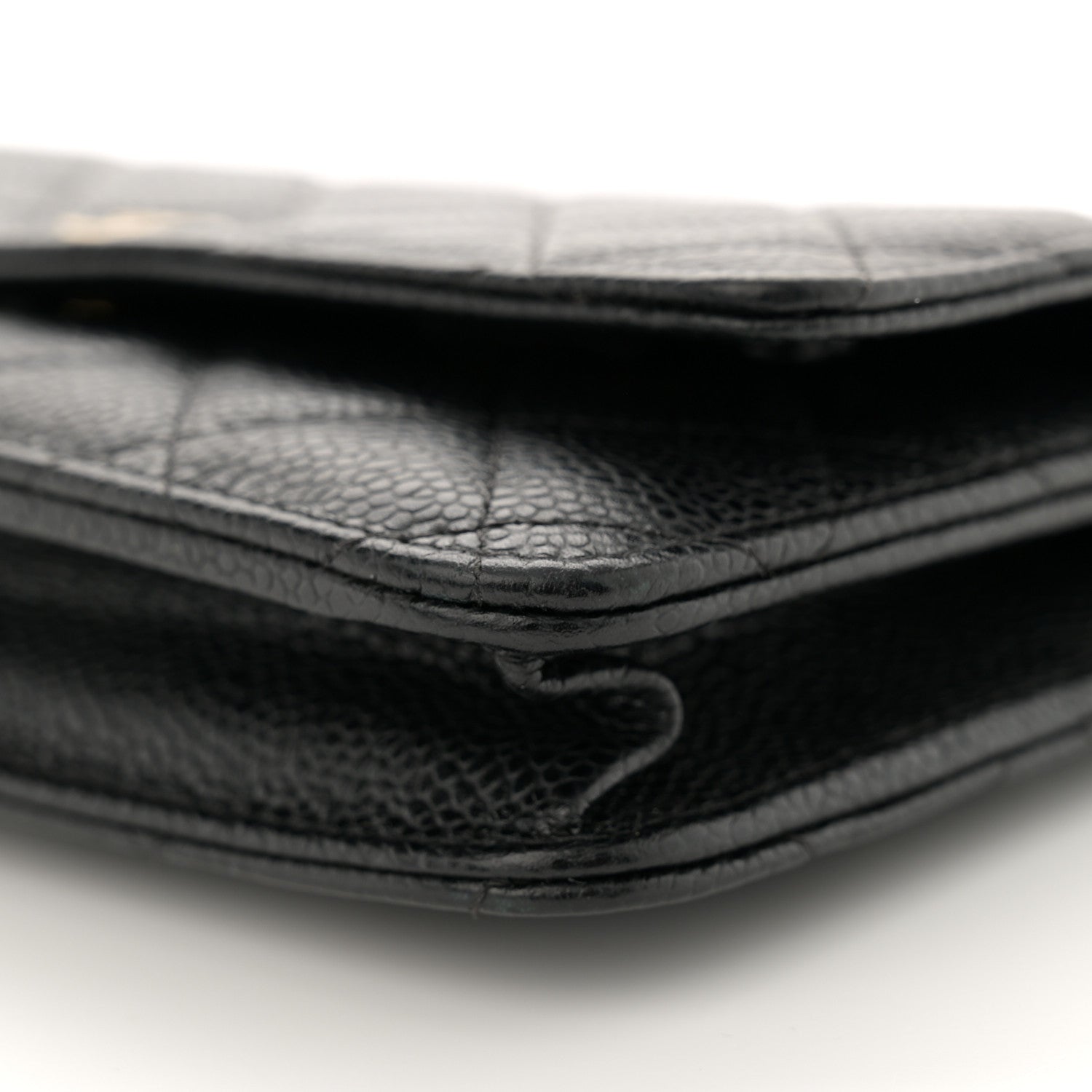 Chanel Caviar Quilted Wallet on Chain WOC Black 10 of 13