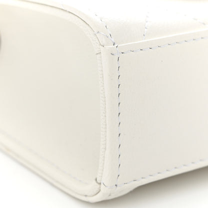 Chanel Lambskin Quilted Chic Pearls Flap White 9 of 10