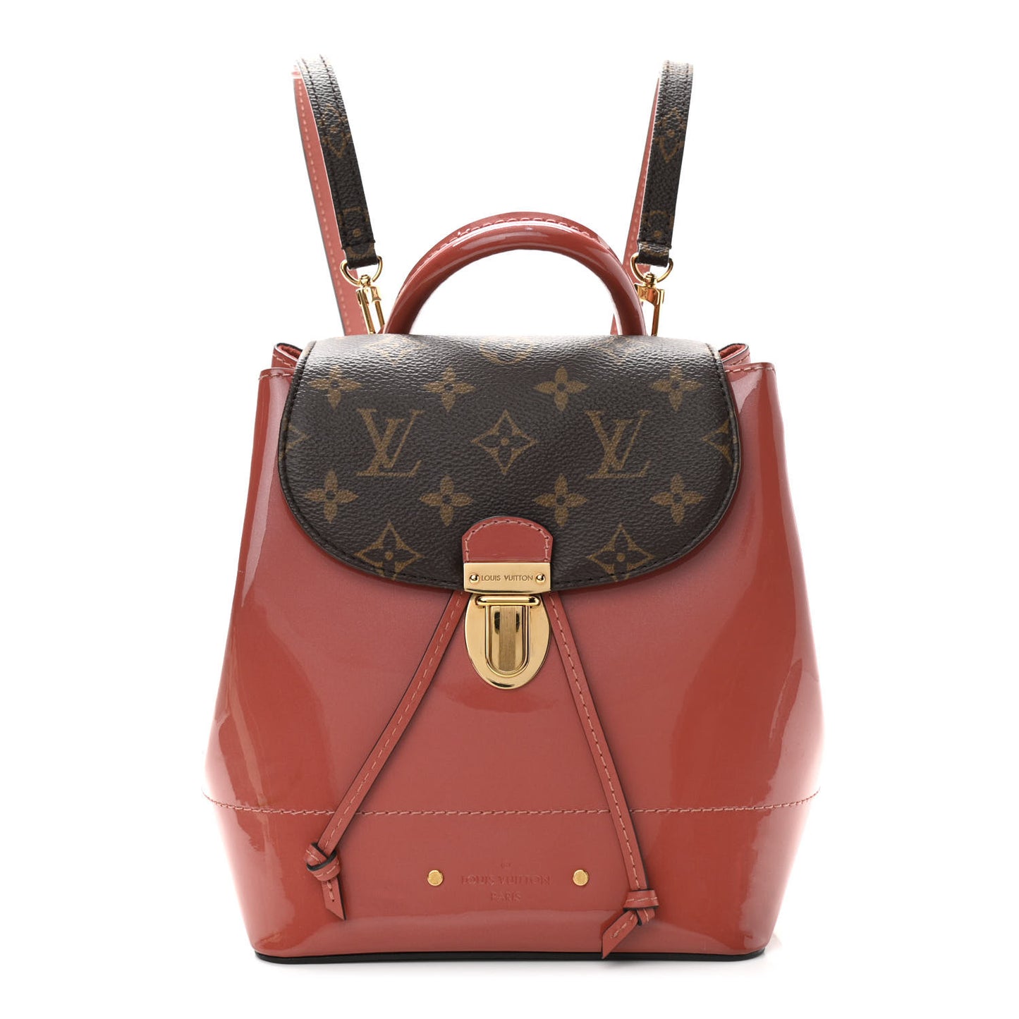 Patent Monogram Hot Springs Backpack Vieux Rose