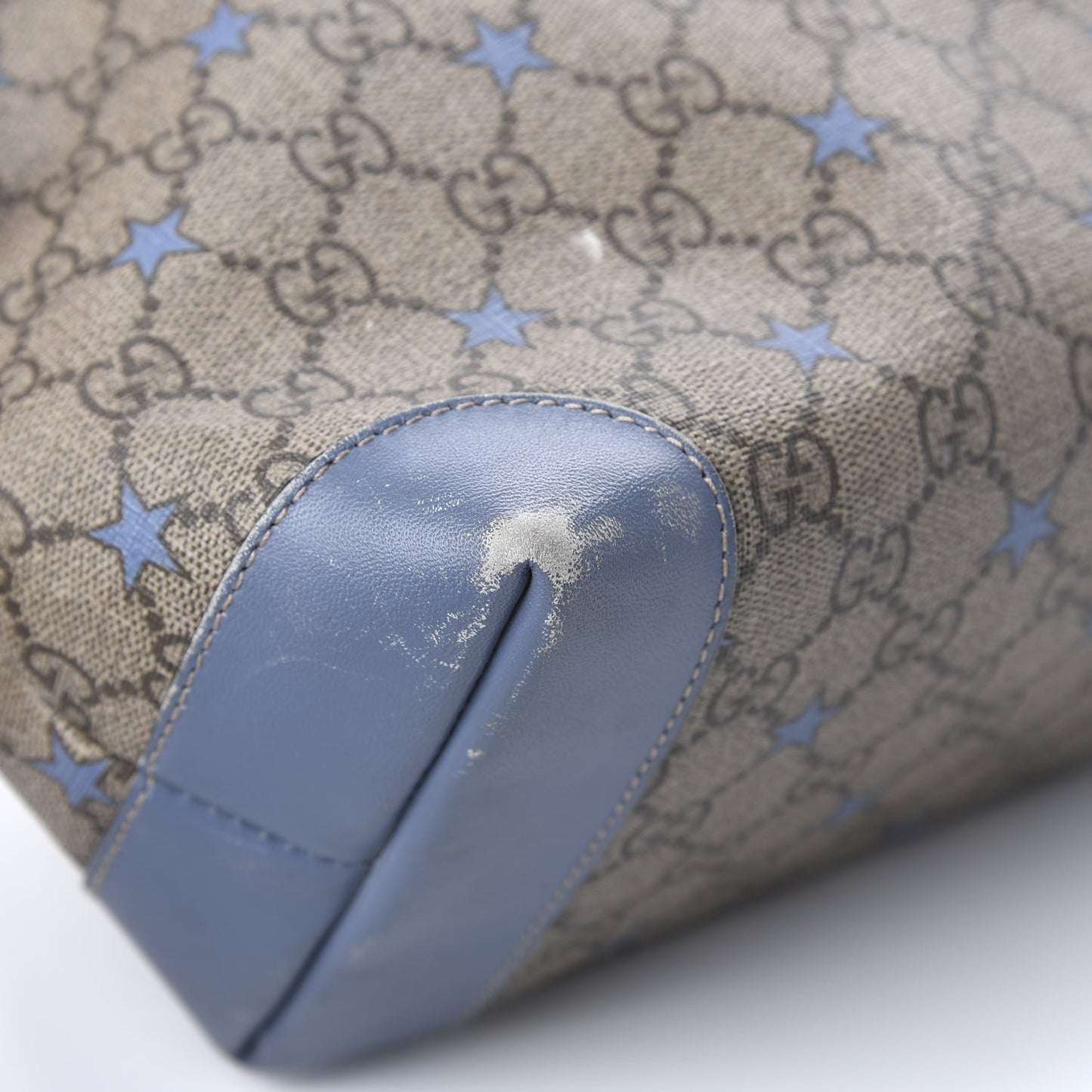 GG Supreme Stars Tote Blue