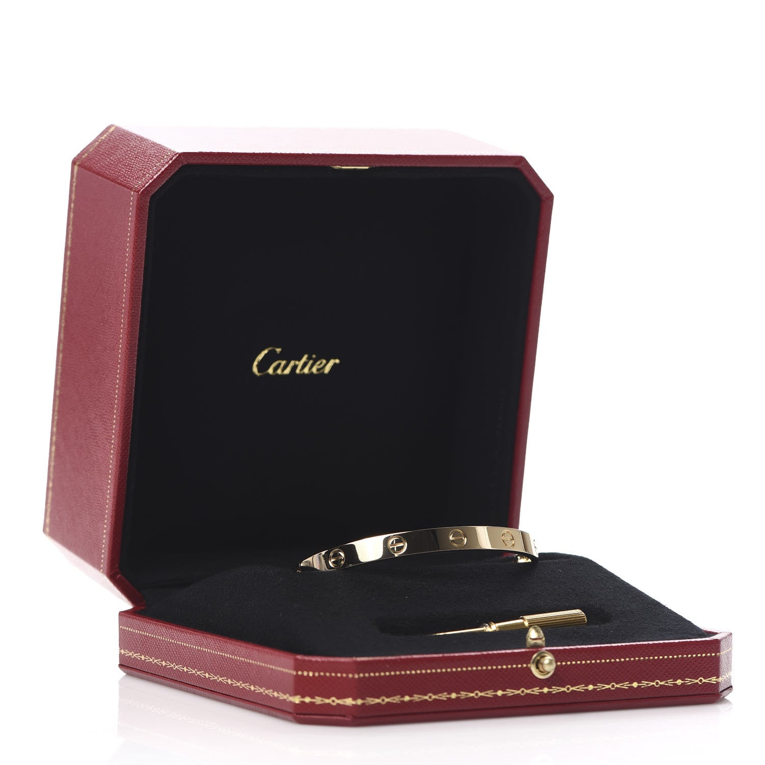 Cartier 18K Yellow Gold LOVE Bracelet 18 10 of 10