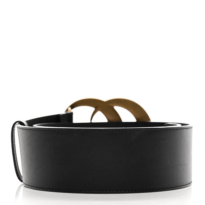 Gucci Calfskin Crystal Double G 55mm Belt 75 30 Black 2 of 9