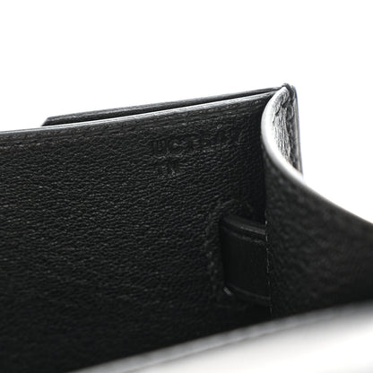 Hermes Evercolor Kelly Depeches 25 Pouch Black 7 of 10