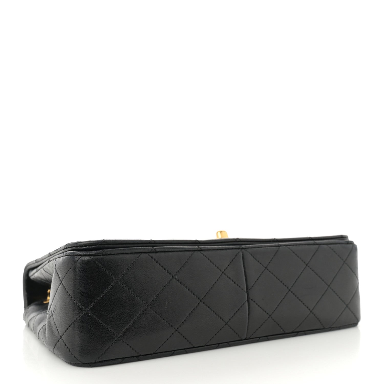 Chanel Lambskin Quilted Small Single Flap Black 4 of 14