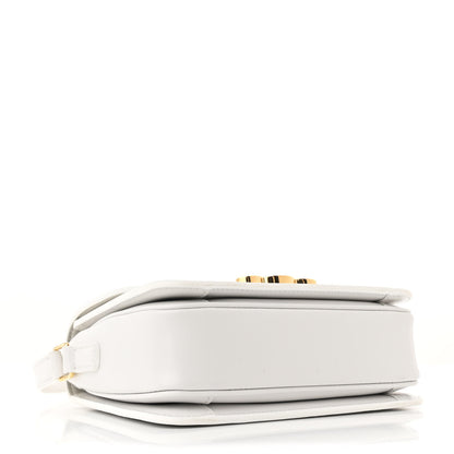 Celine Shiny Calfskin Teen Triomphe Arctic White 4 of 10
