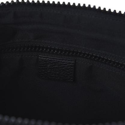 Gucci Nylon Monogram Medium Flat Messenger Bag Black 7 of 8