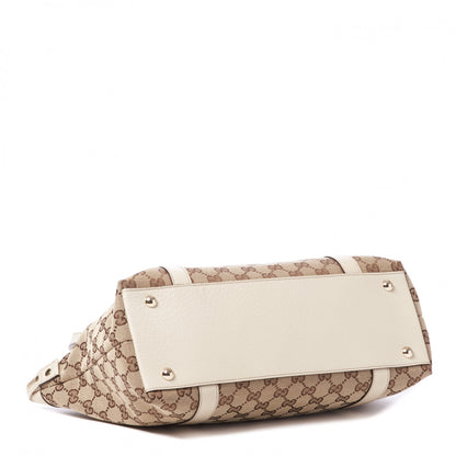 Gucci Monogram Medium Abbey Tote Off White 3 of 9