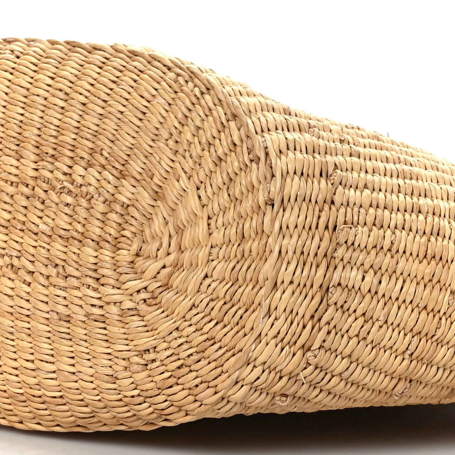 Loewe Calfskin Raffia Paulas Ibiza Small Basket Tote Bag Natural Tan 8 of 8