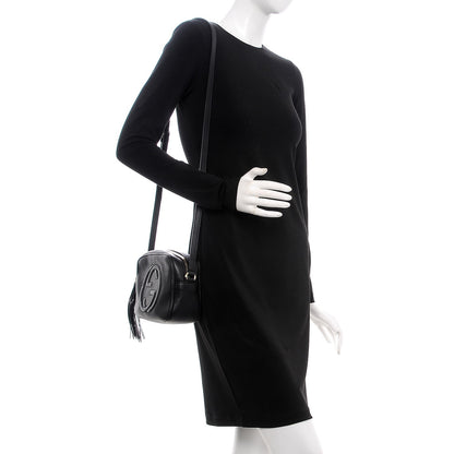 Gucci Pebbled Calfskin Small Soho Disco Bag Black 2 of 7