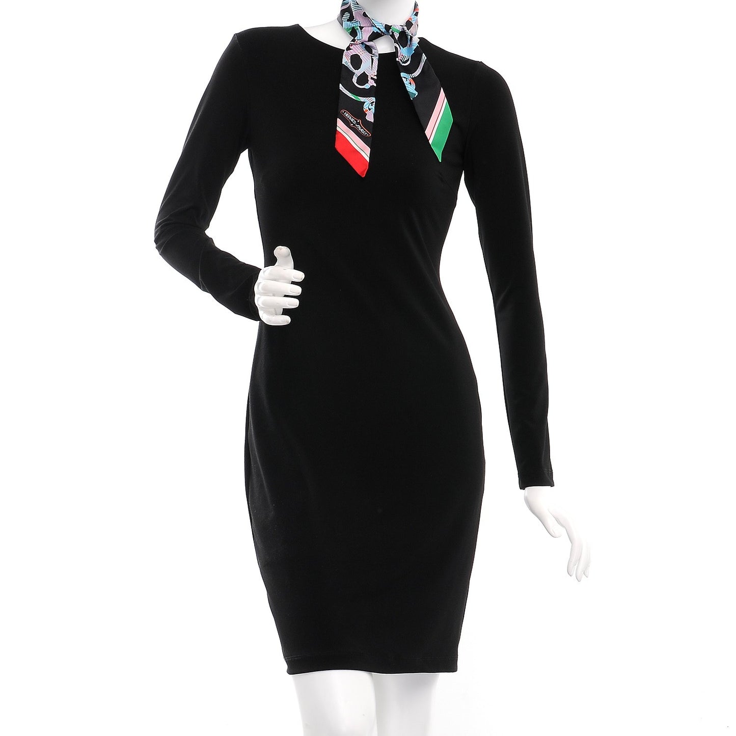 Silk Cavalcadour Morning Twilly Noir Rouge Vert